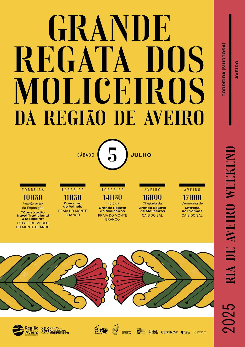 Grande Regata dos Moliceiros da Região de Aveiro - Ria de Aveiro Weekend