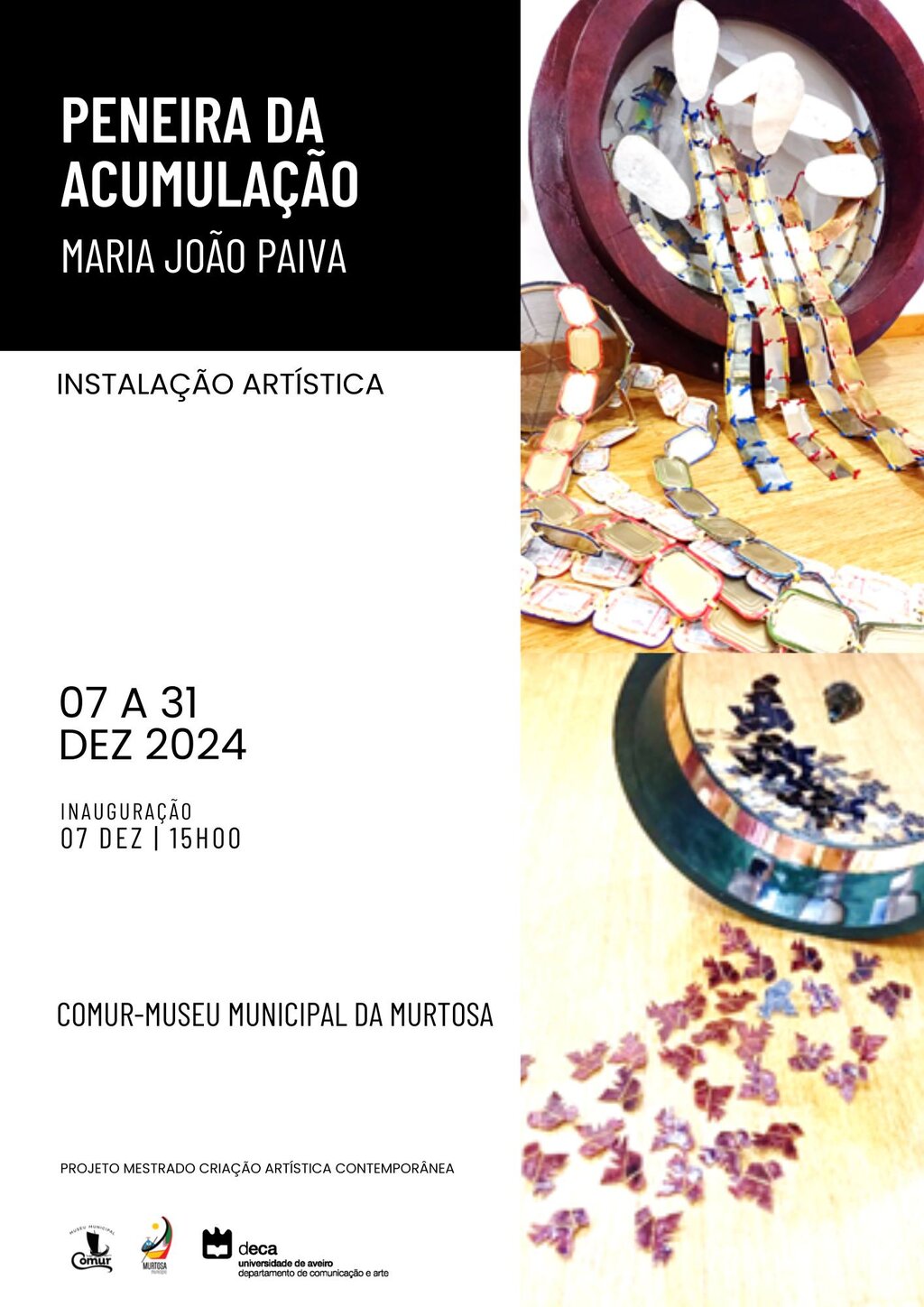 Instalação Artística de Maria João Paiva - Comur