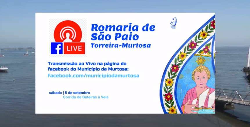 TRANSMISSÃO AO VIVO DA CORRIDA DE BATEIRAS À VELA DA ROMARIA DE SÃO PAIO DA TORREIRA