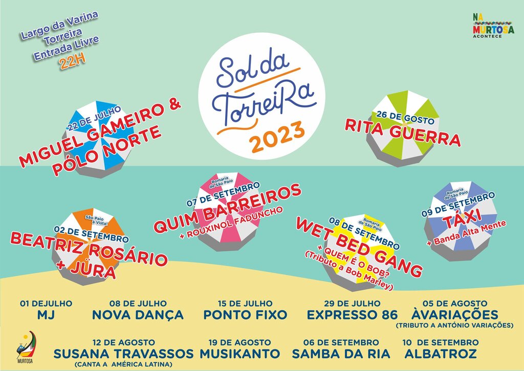 MIGUEL GAMEIRO & PÓLO NORTE, RITA GUERRA, TÁXI, WET BED GANG E QUIM BARREIROS SÃO CABEÇAS DE CART...