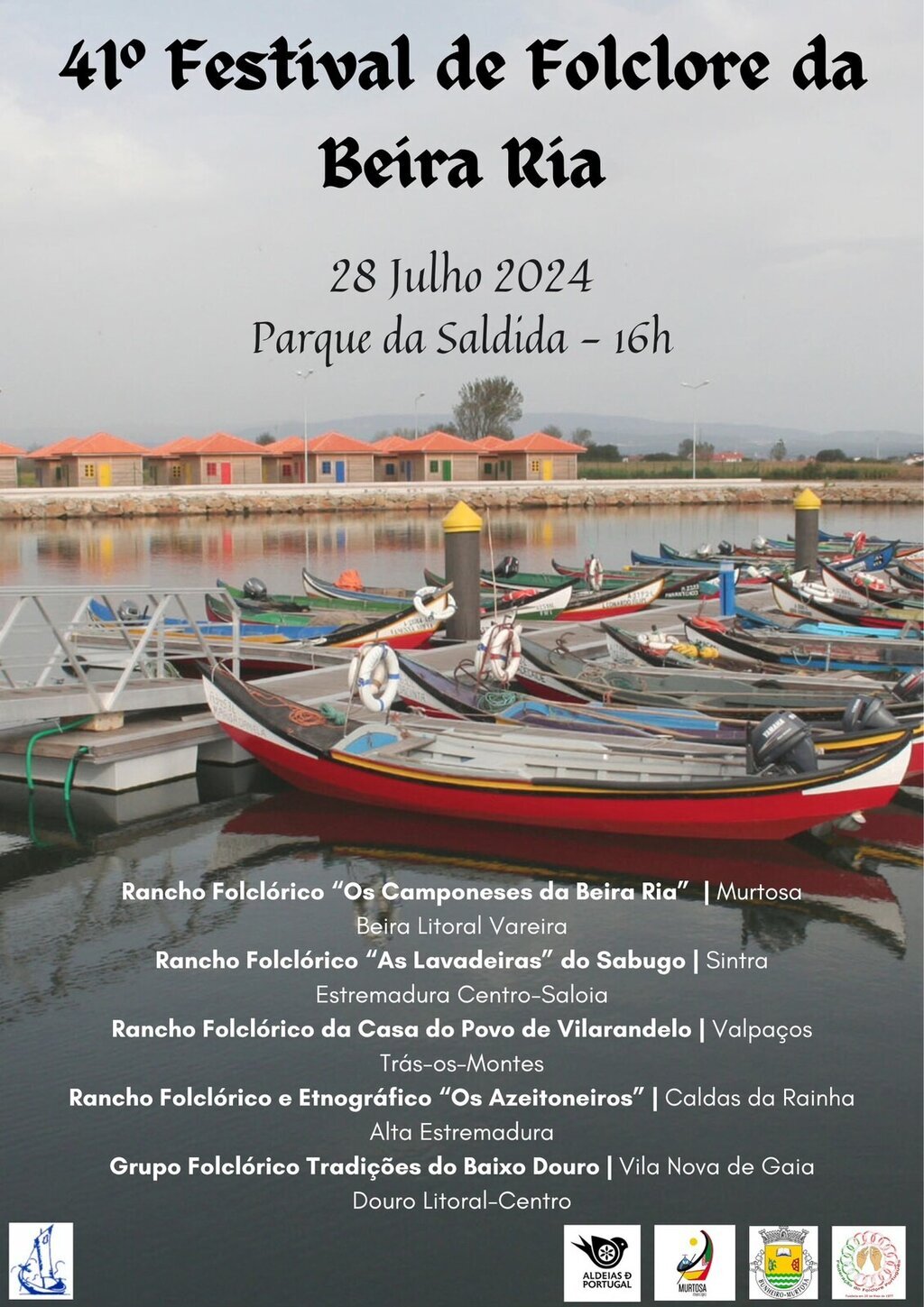 PARQUE DA SALDIDA RECEBE 41º FESTIVAL DE FOLCLORE DA BEIRA-RIA