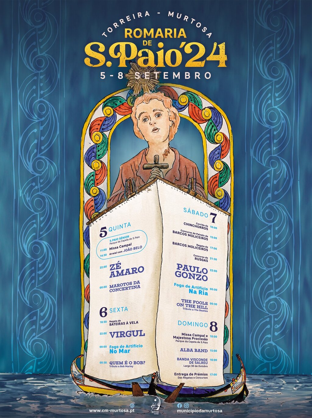PROGRAMA DA ROMARIA DE SÃO PAIO DA TORREIRA 2024