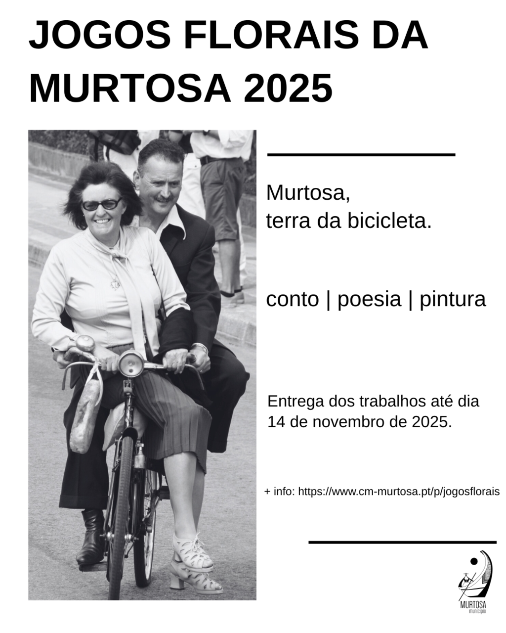 LANÇAMENTO DO CONCURSO DE JOGOS FLORAIS DA MURTOSA 2025