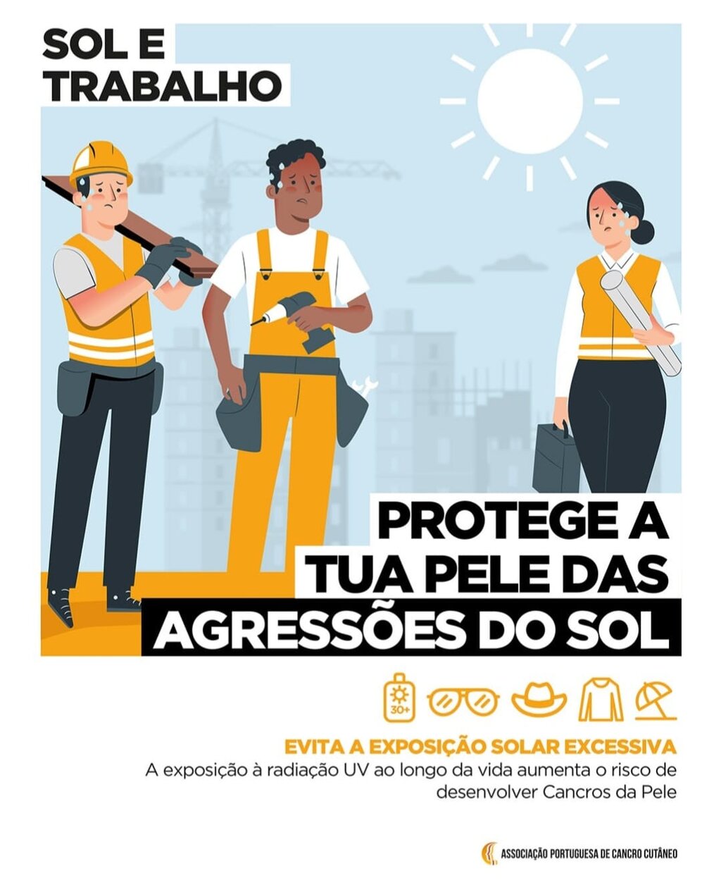 CAMPANHA "PELE E SOL 2025" - ASSOCIAÇÃO PORTUGUESA DE CANCRO CUTÂNEO