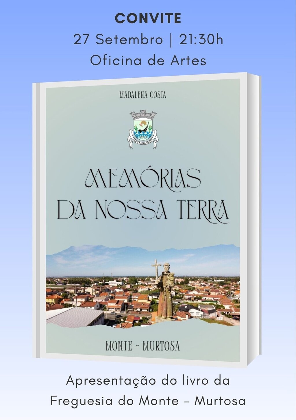 OFICINA DE ARTES RECEBE APRESENTAÇÃO DO LIVRO “MEMÓRIAS DA NOSSA TERRA” 
