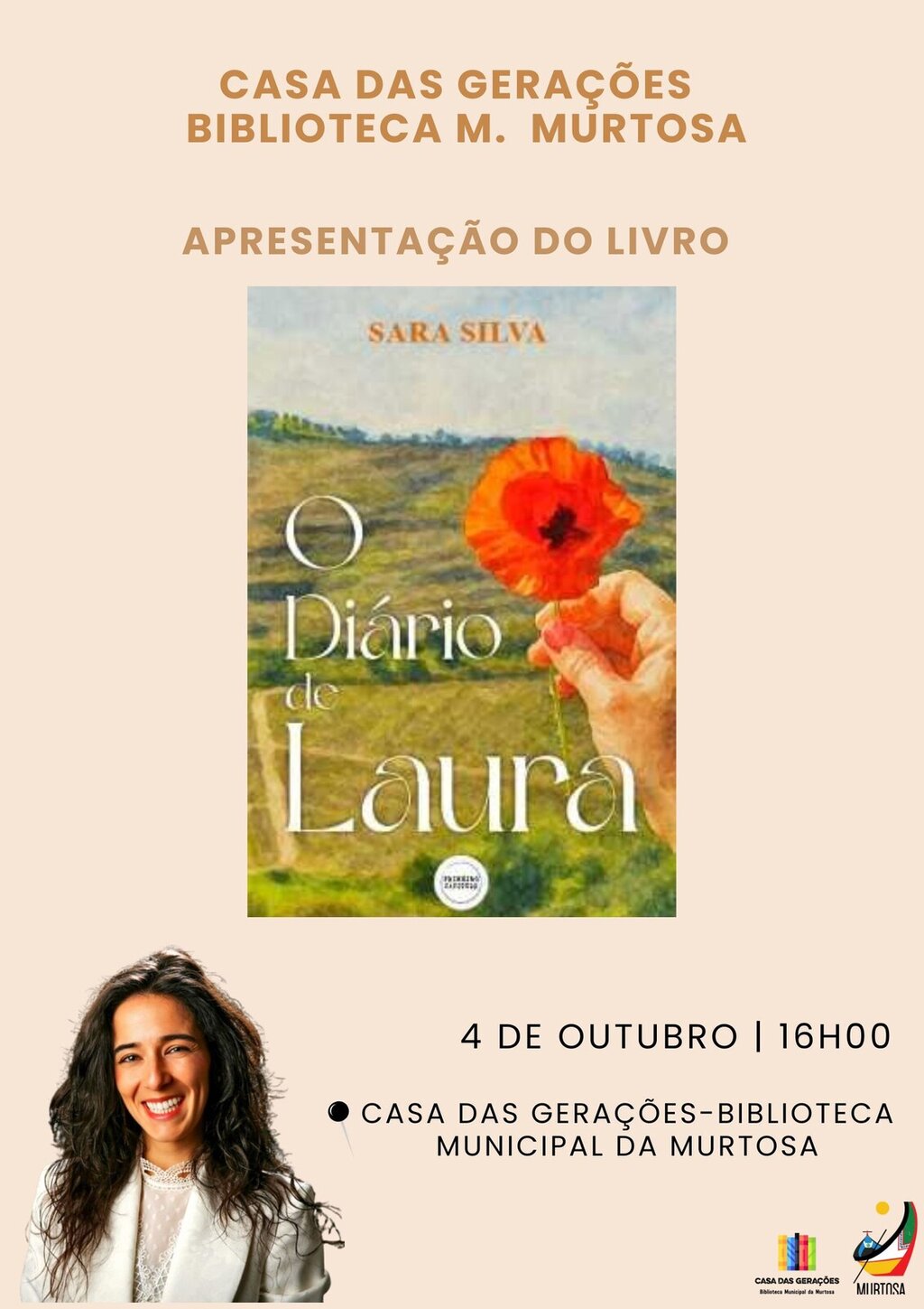 CASA DAS GERAÇÕES RECEBE APRESENTAÇÃO DO LIVRO “O DIÁRIO DE LAURA"